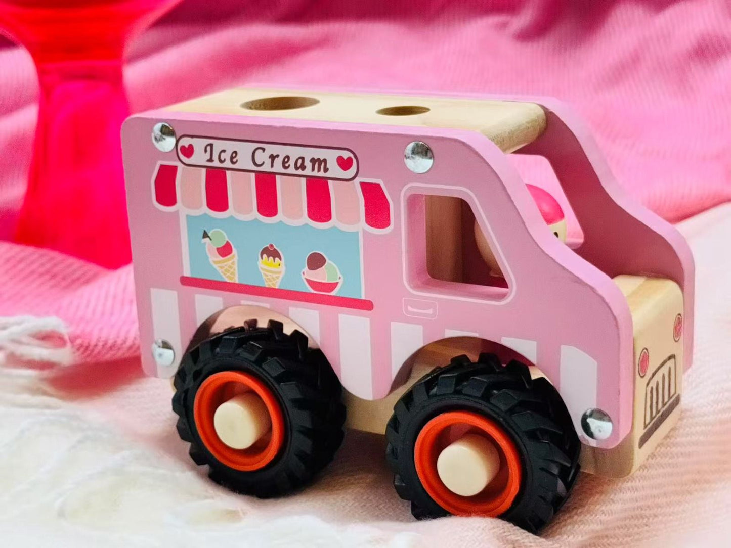 Wooden Ice Cream Truck