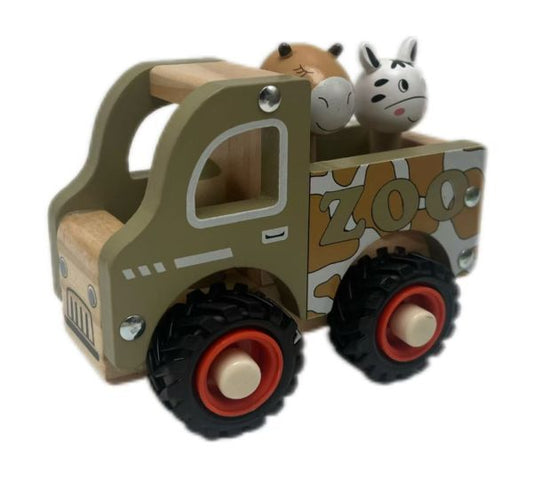 Wooden Zoo Truck