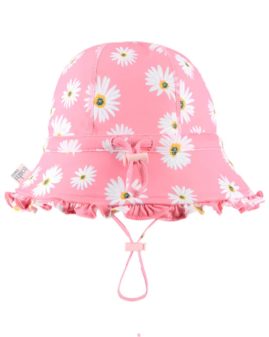Toshi Swim Bell Hat Daisy Watermelon