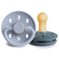 Frigg Moon Phase Natural Rubber Pacifiers Powder Blue | Slate