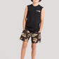 Mad Hueys Frothin Out Muscle Tee Vintage Black