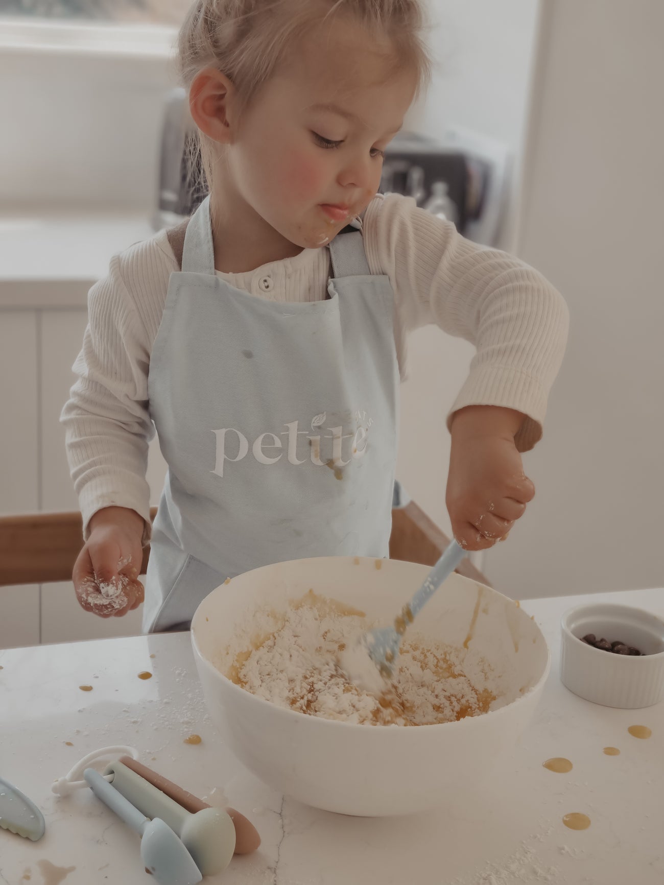 Petite Eats Mini Masters Kitchenware Set Sky Blue