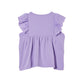 Milky Lilac Broderie Frill Baby Tee