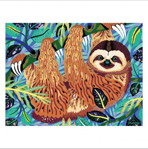 Endangered Species Pygmy Sloth Puzzle 300pce