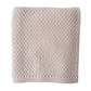 Heirloom Baby Ltd Merino Blanket Basket Weave Dusky Pink