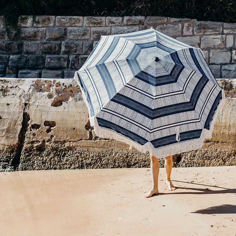 Basil Bangs Premium Beach Umbrella Atlantic