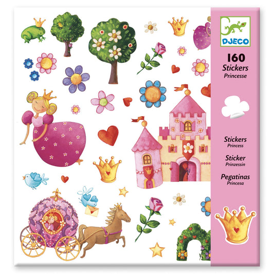 160 Stickers Princess Marg