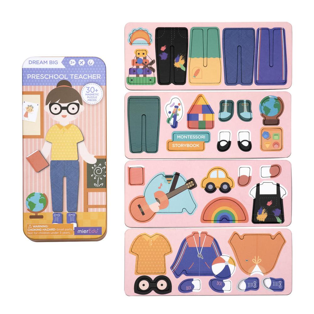 Magnetic Puzzle Box Preschool Teacher