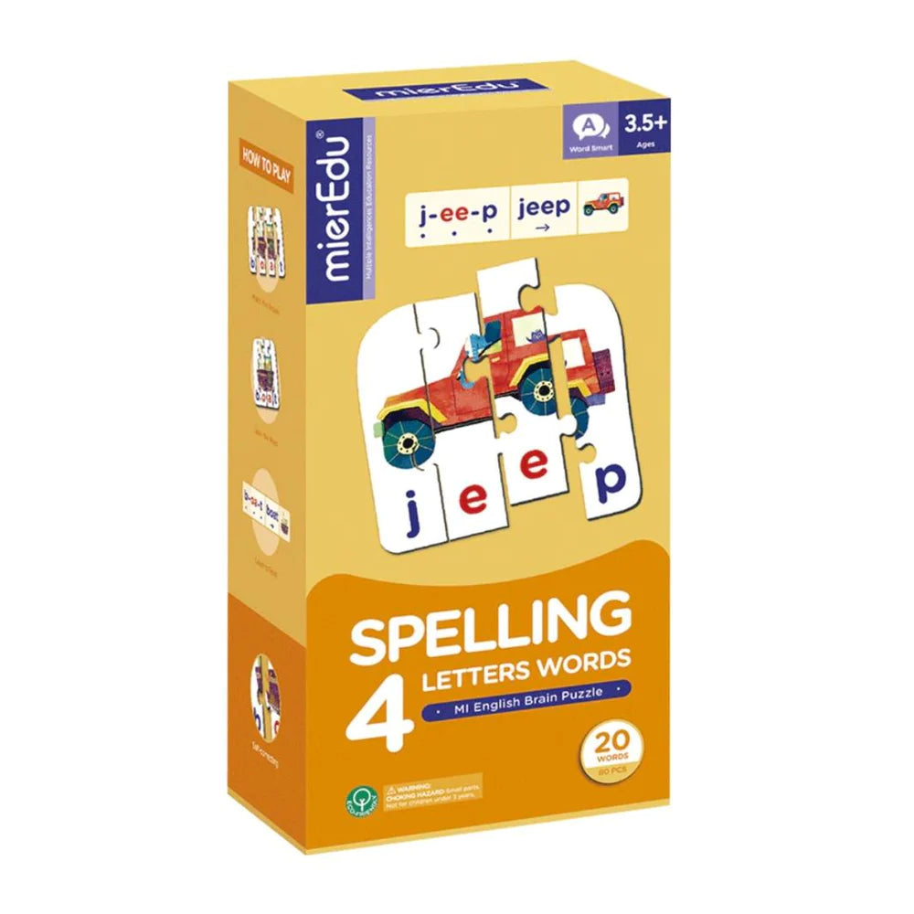 Spelling 4 Letter Words