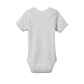 Nature Baby Short Sleeve Bodysuit Grey Marl Stripe