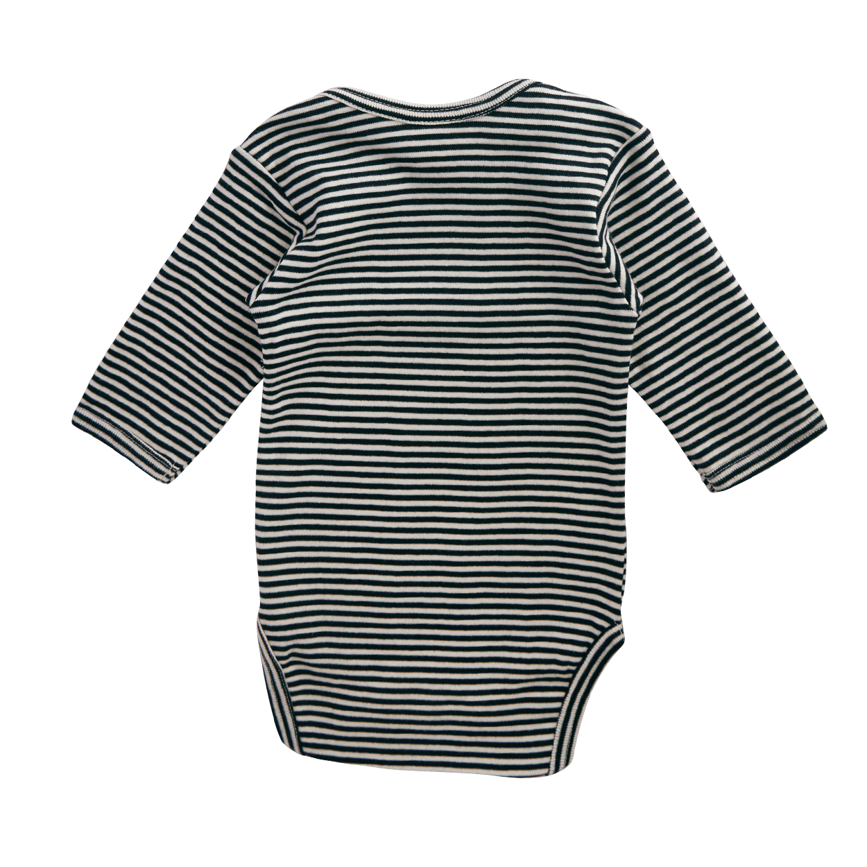 Nature Baby Long Sleeve Bodysuit Navy Stripe