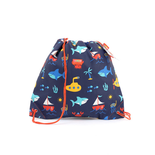 Penny Scallan Drawstring Bag Anchors Away