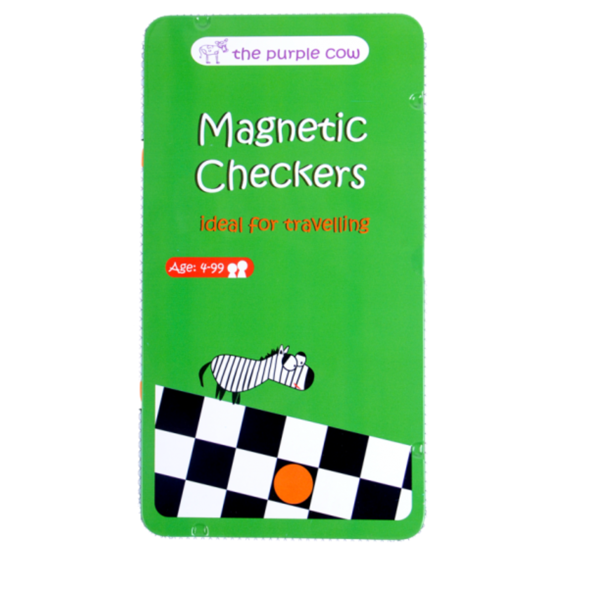 Travel Game Tin Checkers