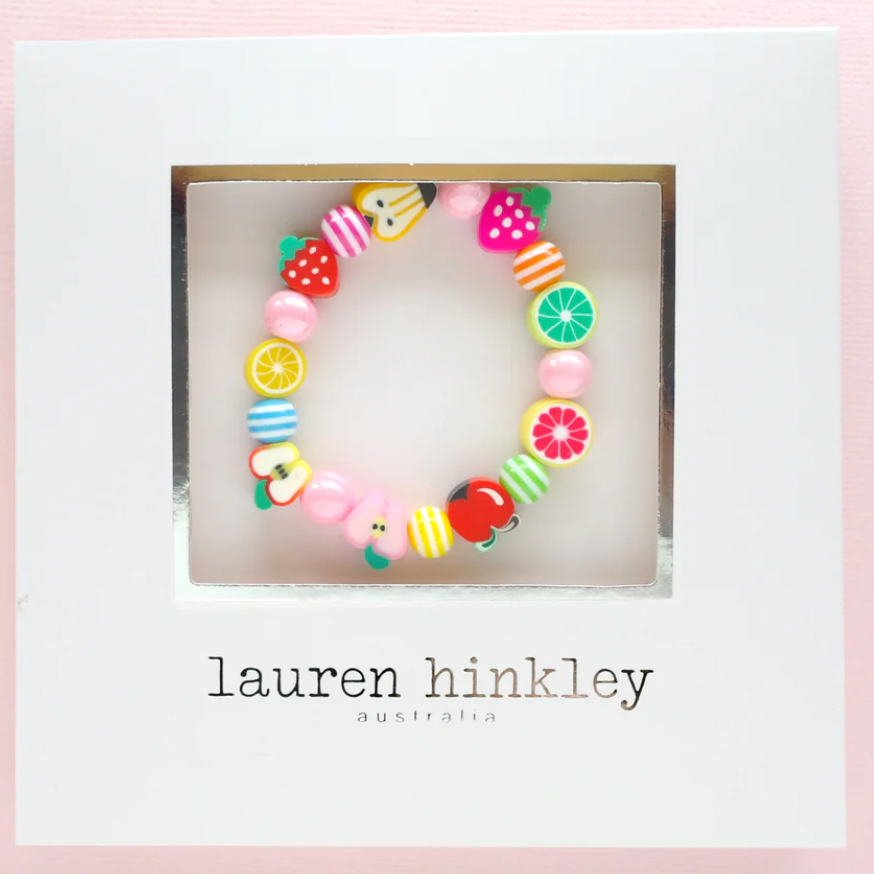 Lauren Hinkley Rainbow Fruity Elastic Bracelet