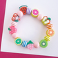 Lauren Hinkley Rainbow Fruity Elastic Bracelet