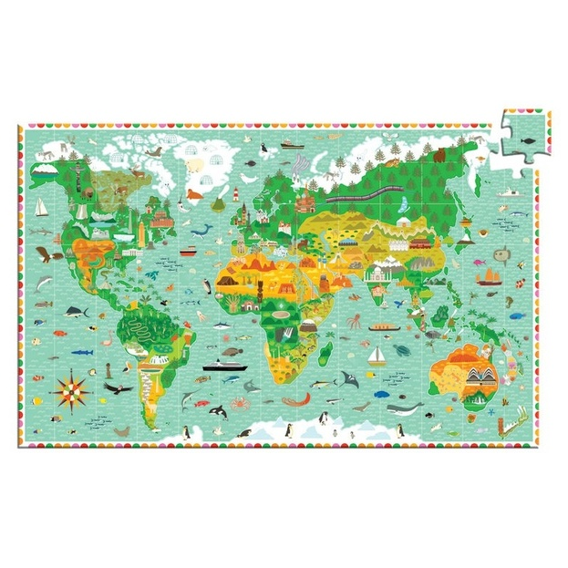 Around the World Puzzle 200pce