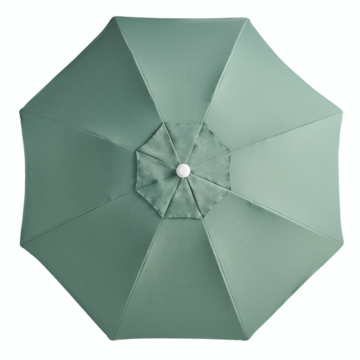 Basil Bangs Premium Beach Umbrella Sage