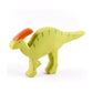 Tikiri Dino Buddies Natural Rubber Rattle & Bath Toy