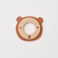 Over the Dandelions Bailey the Bear Teether Wood + Silicone