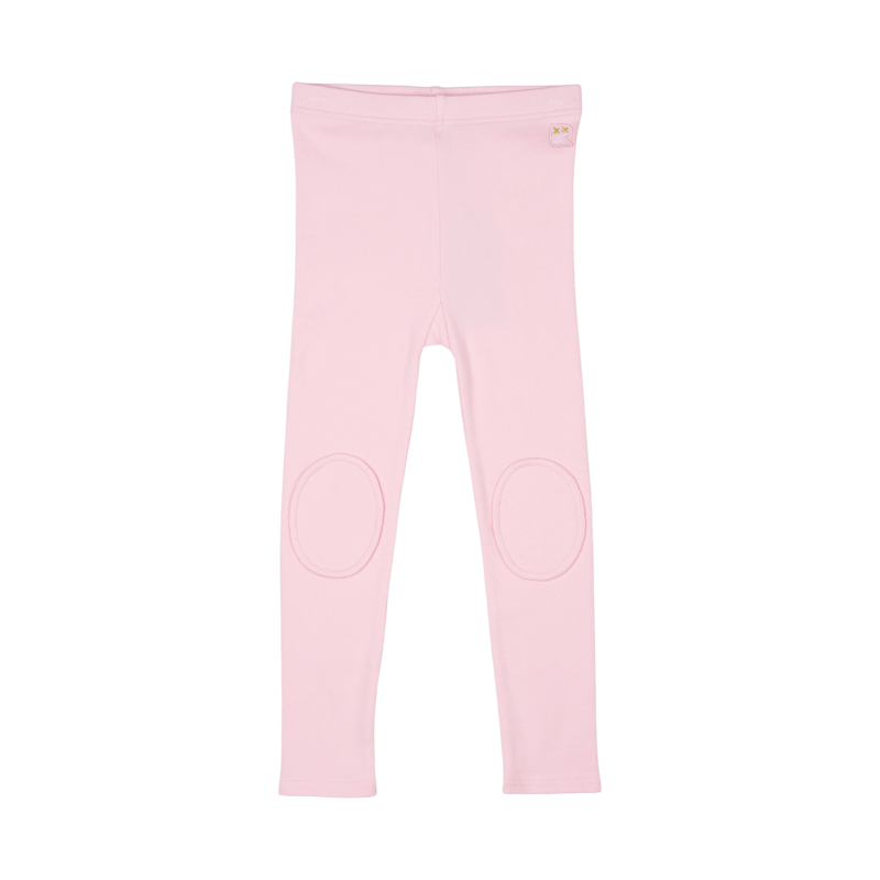 Rock Your Kid Light Pink Knee Patch Tights