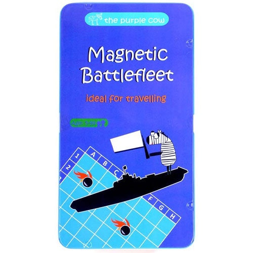 Travel Game Magnetic Tin Battlefleet