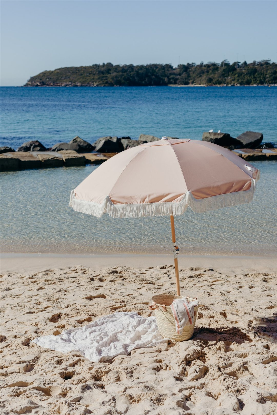 Basil Bangs Premium Beach Umbrella Nudie