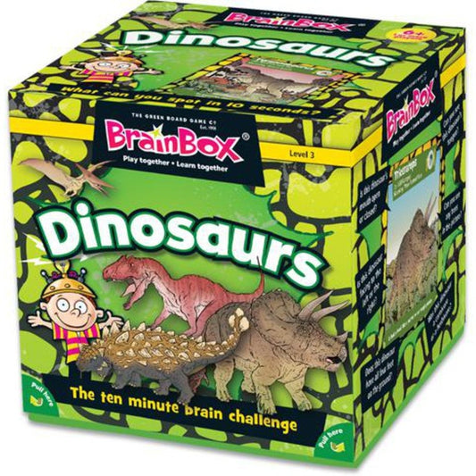 BrainBox Dinosaurs, 55 cards