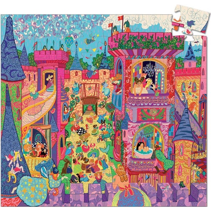 Silhouette Puzzle Fairy Castle