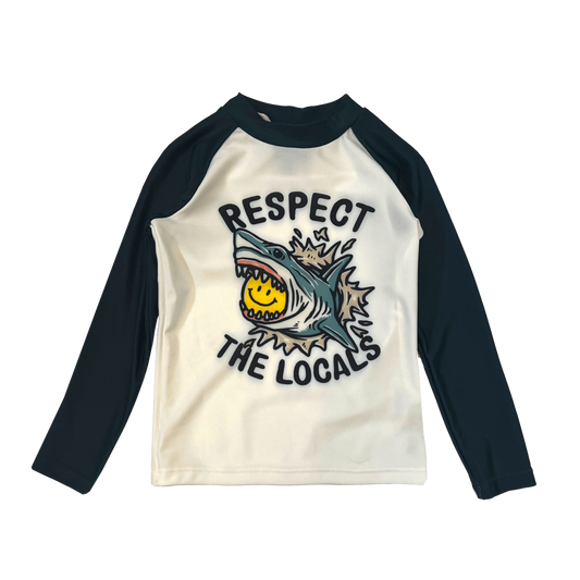 Rock Your Kid Respect the Locals Rashie