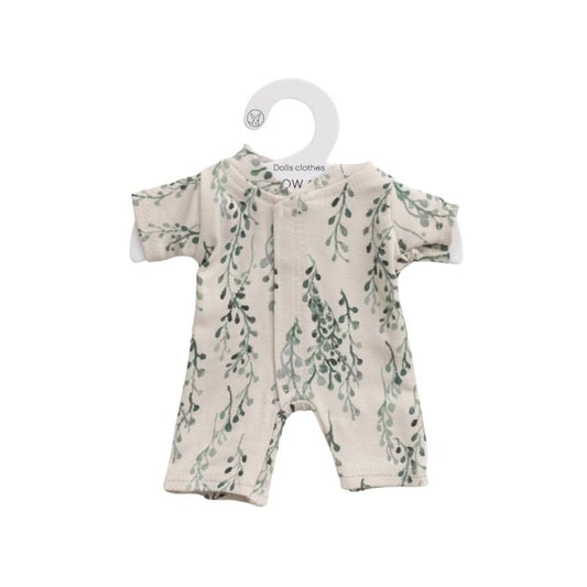 Burrow & Be Doll Clothing String of Pearls Romper