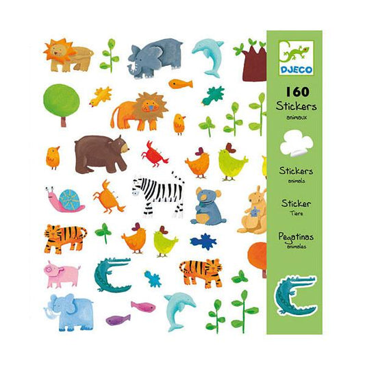 160 Stickers Animals