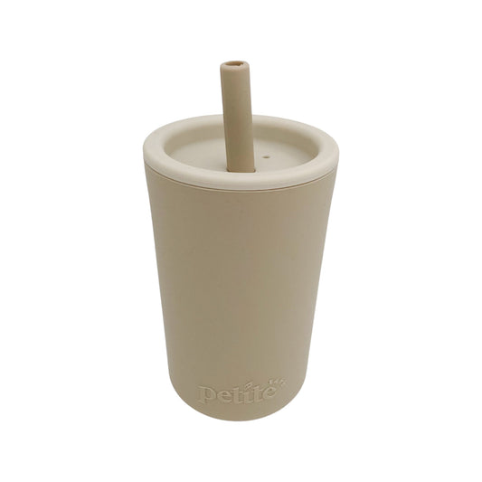 Petite Eats Large Smoothie Cup Sandstone/Overcast