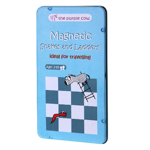 Travel Game Magnetic Tin Snakes & Ladders