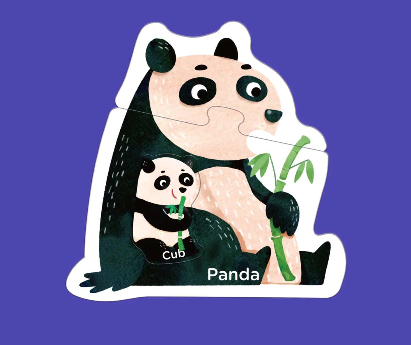 Growth Puzzle Level 1 Match Baby Animals