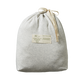 Nature Baby Quilted Cotton & Merino Duvet Sleeping Bag Light Grey Marl