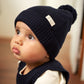 Nature Baby Alpine Pom Pom Beanie Navy