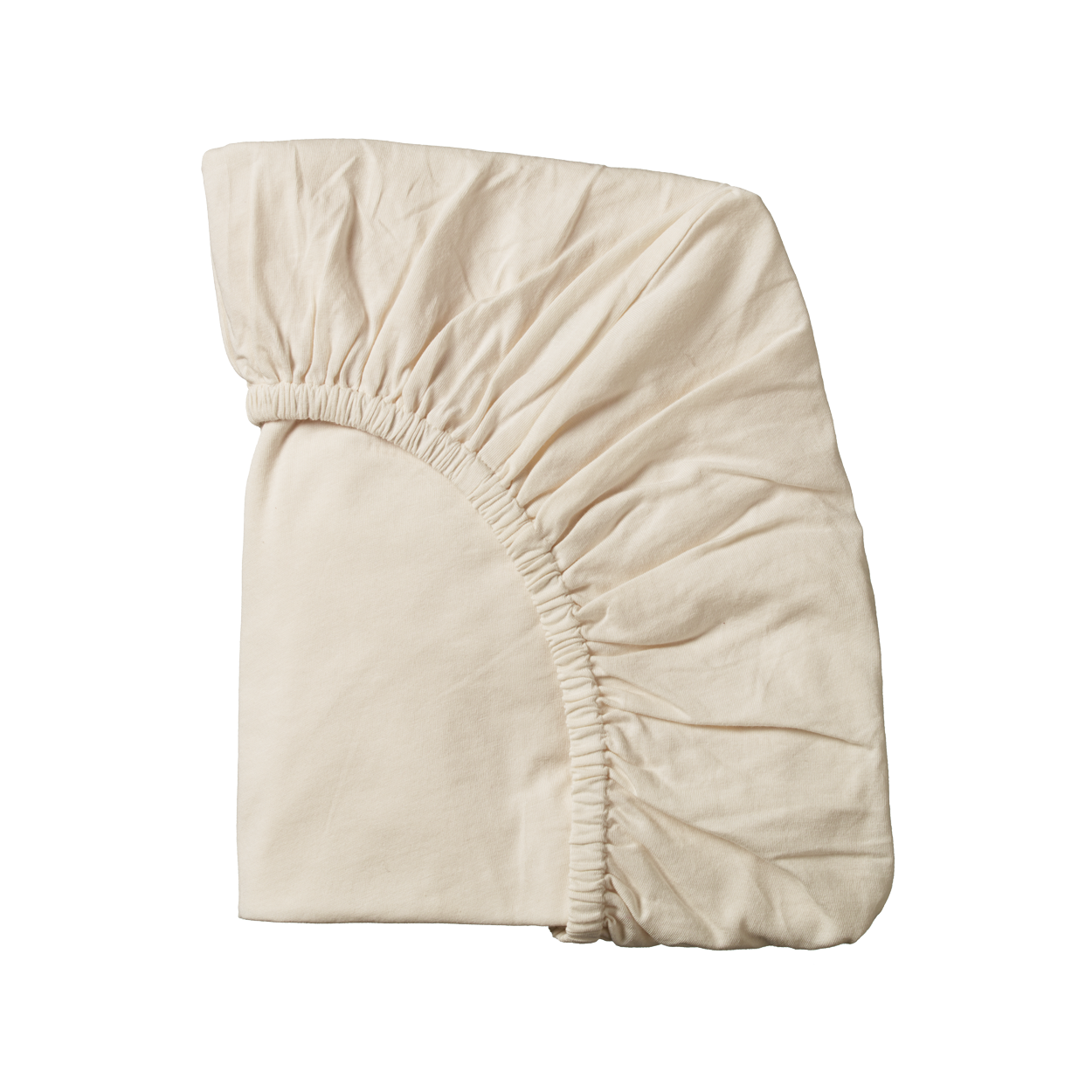 Nature Baby Fitted Sheet Jersey Natural Bassinet