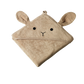 Nature Baby Bunny Hooded Towel Nougat