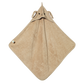 Nature Baby Bunny Hooded Towel Nougat