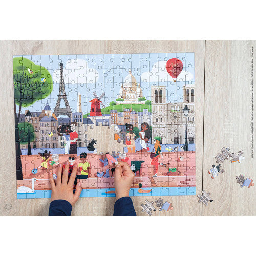 Janod Suitcase Puzzle Paris