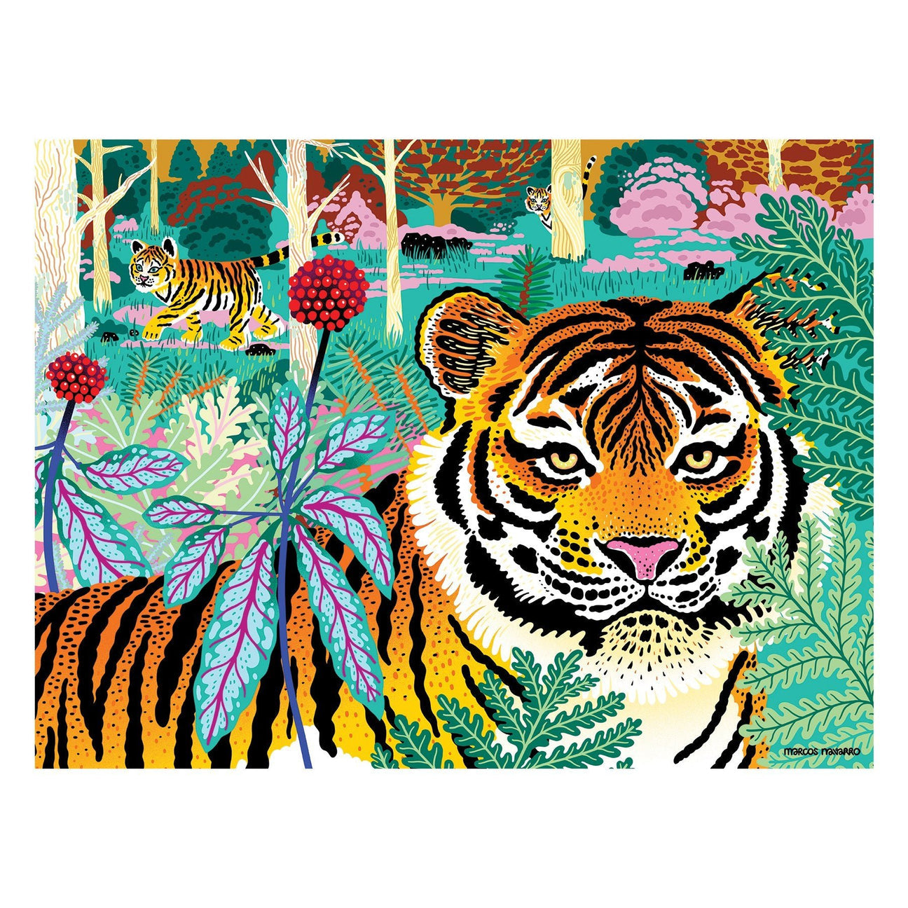 Endangered Species Siberian Tiger Puzzle 300pce