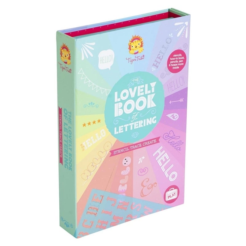 Tiger Tribe Lovely Book of Lettering – Little Trooper Limited