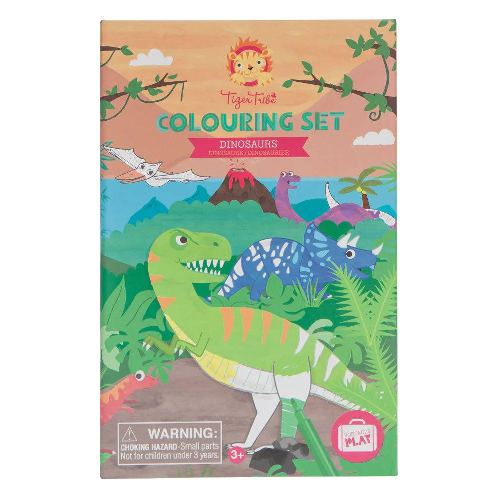Colouring Set Dinosaur